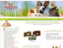 Tablet Screenshot of fuzzieskingdom.com